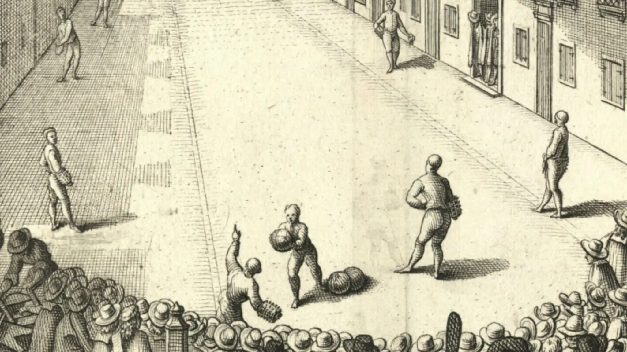Playing at ball